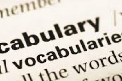 Environmetnal Vocabulary