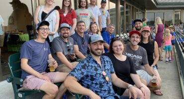 A3E At the Kane County Cougars Game, Batavia Illinois