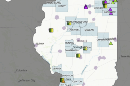 Illinois CCDD Map for Civil Engineers