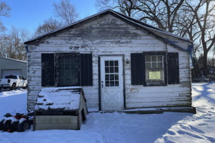 Asbestos Containing Materials Survey in Aurora Illinois on a dilapidated house