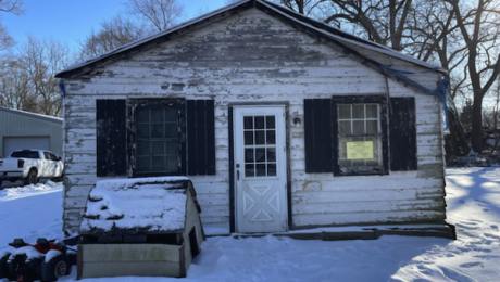 Asbestos Containing Materials Survey in Aurora Illinois on a dilapidated house