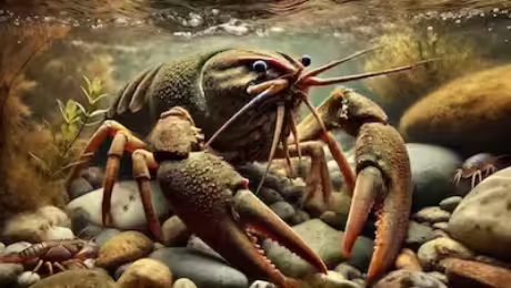 crayfish typically found in an Illinois wetland delineation