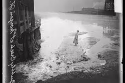 Chicago River South Branch Bubbly Creek Historical Photo