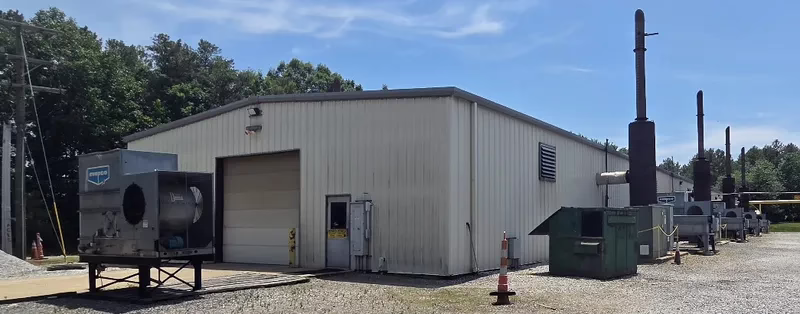 Environmental site compliance audit inspection at a multi-state power generation facility