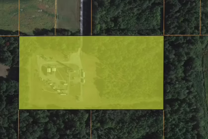 Natural gas plant Phase 1 ESA aerial view of the Corinth, Illinois facility