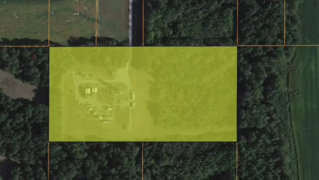 Natural gas plant Phase 1 ESA aerial view of the Corinth, Illinois facility